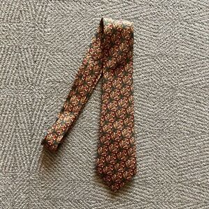 Hermes Tie -  Horses with Jockeys - Ode to Triple Crown